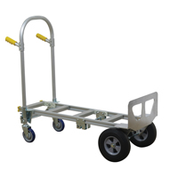 SPTN-JR-T18-SR Spartan Jr. Convertible Hand Truck, Aluminum, 1000 lbs. Capacity Action Paper