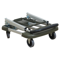 Telefolding Platform Truck, Aluminum, 330 lbs., 29-1/2" L x 17-1/2" W, 36-1/2" High Action Paper