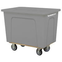 Box Truck, Polyethylene, 35" L x 24" W x 30" H, 10 cu. Ft. Volume, 450 lbs. Capacity Action Paper
