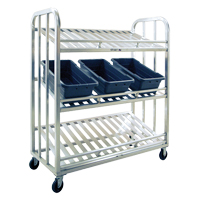 Picking Cart, 3 Tiers, 59" W x 67-1/2" H x 26" D, 1000 lbs. Capacity Action Paper