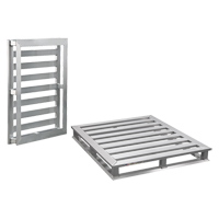Aluminum 4-Way Tube Frame Pallet MO457 | Action Paper