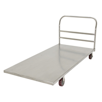 Platform Truck, 72" L x 36" W, 2000 lbs. Capacity, Polyurethane Casters Action Paper