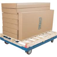 Pallet Dolly, 48.5" W x 43" D x 8" H, 3000 lbs. Capacity Action Paper