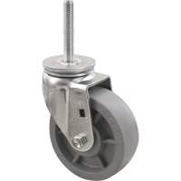 Emaxx Envirothane Caster, Swivel, 4" (101.6 mm) Dia., 1000 lbs. (453.6 kg.) Capacity Action Paper