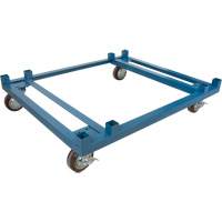 Dolly for Stacking Container, 48.5" W x 40-1/2" D x 10" H, 3000 lbs. Capacity MP096 | Action Paper
