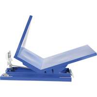 Open Sided Hopper, Steel, 1 cu.yd., Blue Action Paper