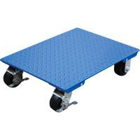 Steel Plate Dolly, 24" W x 30" D x 6" H, 1200 lbs. Capacity MP123 | Action Paper