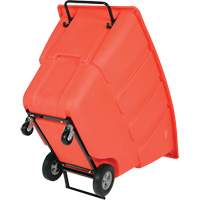 Tilt Truck, Polyethylene, 0.5 cu. yd., 450 lbs. Load Capacity Action Paper