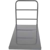 Platform Truck, 48" L x 24" W, 2000 lbs. Capacity, Rubber Casters Action Paper