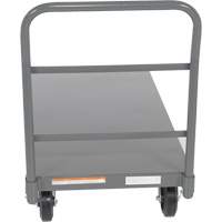 Platform Truck, 48" L x 24" W, 2000 lbs. Capacity, Rubber Casters MP196 | Action Paper