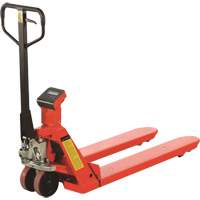 Eco Weigh-Scale Pallet Truck, 45" L x 22.5" W, 4400 lbs. Cap. MP254 | Action Paper