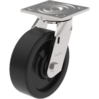 21 Series Medium-Duty Caster, Swivel, 6" (152.4 mm), Phenolic, 1200 lbs. (544.3 kg.) Action Paper