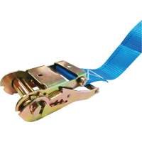 Tendeur d'arrimage &agrave; cliquet, Syst&egrave;me E-Track, 2" , 20' , Charge d'utilisation max. 1333 lb (605 kg) Action Paper