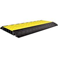 Powerhouse Heavy-Duty Straight Cable Protector, 5 Channels, 36" L x 19.75" W x 2.25" H Action Paper