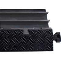 Powerhouse Medium-Duty Straight Cable Protector, 5 Channels, 36" L x 19.63" W x 2.25" H Action Paper