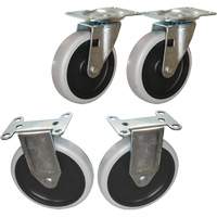 Flat Shelf Cart Caster Kit Action Paper
