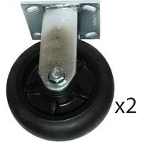 Roulettes fixes pour chariot &agrave; plateforme Action Paper