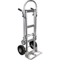 Convertible Hand Truck, Aluminum, 1250 lbs. Capacity Action Paper