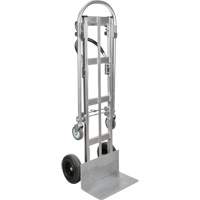 Convertible Hand Truck, Aluminum, 800 lbs. Capacity Action Paper