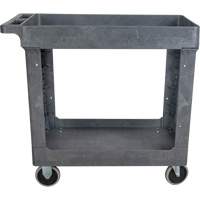 Utility Service Cart, 2 Tiers, 16-1/2" x 32-1/2" x 34-1/2", 550 lbs. Capacity Action Paper