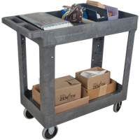 Utility Service Cart, 2 Tiers, 16-1/2" x 32-1/2" x 34-1/2", 550 lbs. Capacity Action Paper