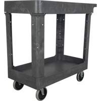 Utility Service Cart, 2 Tiers, 16-1/2" x 32-1/2" x 34-1/2", 550 lbs. Capacity Action Paper
