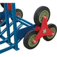 Stair Climbing Hand Truck, Steel Frame, 23-3/4" W x 45-5/8" H, 300 lbs. Capacity Action Paper