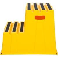 Industrial Step Stool, 2 Steps, 26" x 22-7/16" x 19-11/16" High Action Paper