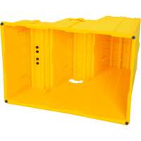 Industrial Step Stool, 3 Steps, 34-13/16" x 22-7/16" x 28-1/2" High Action Paper