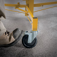 Drywall Panel Hoist Action Paper