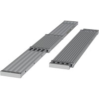 Telescoping Work Plank, 108" W x 12" D, 250 lbs. Capacity, Knocked Down Action Paper