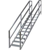 Syst&egrave;me d'escalier modulaire pour la construction de 11-16 marches SmartStairs, 120" ha Action Paper