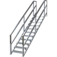 Syst&egrave;me d'escalier modulaire pour la construction de 11-16 marches SmartStairs, 120" ha Action Paper