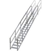Syst&egrave;me d'escalier modulaire pour la construction de 17-21 marches SmartStairs, 157-1/2" ha Action Paper