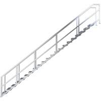Syst&egrave;me d'escalier modulaire pour la construction de 17-21 marches SmartStairs, 157-1/2" ha Action Paper