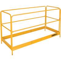 Jobsite Series Guardrail Scaffold Kit, 29-1/4" D x 44-1/2" H Action Paper