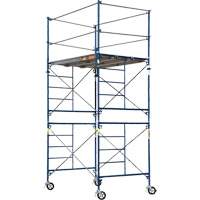Complete Scaffold Tower with Casters, 69-1/2" D x 178" H Action Paper