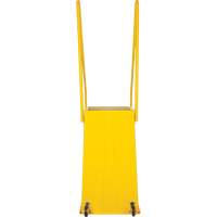 Escabeau industriel, 4 marches, 44" x 22-1/4" x Hauteur 65-1/8" Action Paper