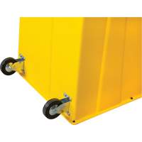 Escabeau industriel, 4 marches, 44" x 22-1/4" x Hauteur 65-1/8" Action Paper