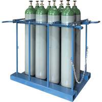 8-Cylinder Forklift Cylinder Storage Caddy Action Paper