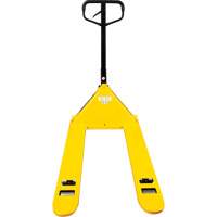 Steel Wheel Pallet Truck, Steel, 48" L x 27" W, 5500 lbs. Capacity Action Paper