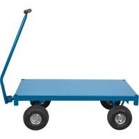 Outdoor Platform Wagon Truck, 24" W x 48" L, 1000 lbs. Capacity Action Paper