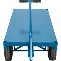 Outdoor Platform Wagon Truck, 24" W x 48" L, 1000 lbs. Capacity Action Paper