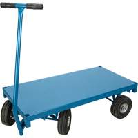 Outdoor Platform Wagon Truck, 24" W x 48" L, 1000 lbs. Capacity Action Paper