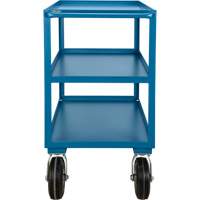 Outdoor Shelf Cart, 3 Tiers, 18" W x 39" H x 33" D, 1200 lbs. Capacity Action Paper