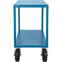 Outdoor Shelf Cart, 2 Tiers, 18" W x 39" H x 33" D, 1200 lbs. Capacity Action Paper