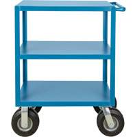 Outdoor Shelf Cart, 3 Tiers, 18" W x 39" H x 33" D, 1200 lbs. Capacity Action Paper