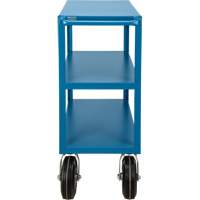 Outdoor Shelf Cart, 3 Tiers, 18" W x 39" H x 33" D, 1200 lbs. Capacity Action Paper