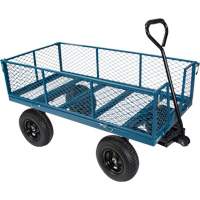 Wagon with Drop Sides, 24" W x 48" L, 800 lbs. Capacity Action Paper