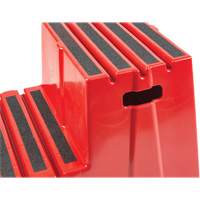 Industrial Step Stool, 2 Steps, 26" x 22-7/16" x 19-11/16" High Action Paper